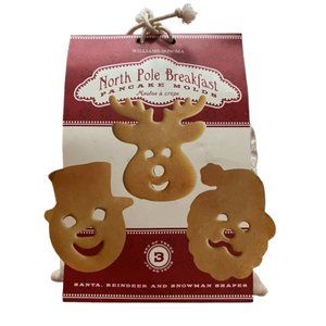 Williams-Sonoma North Pole Breakfast Holiday Pancake Molds